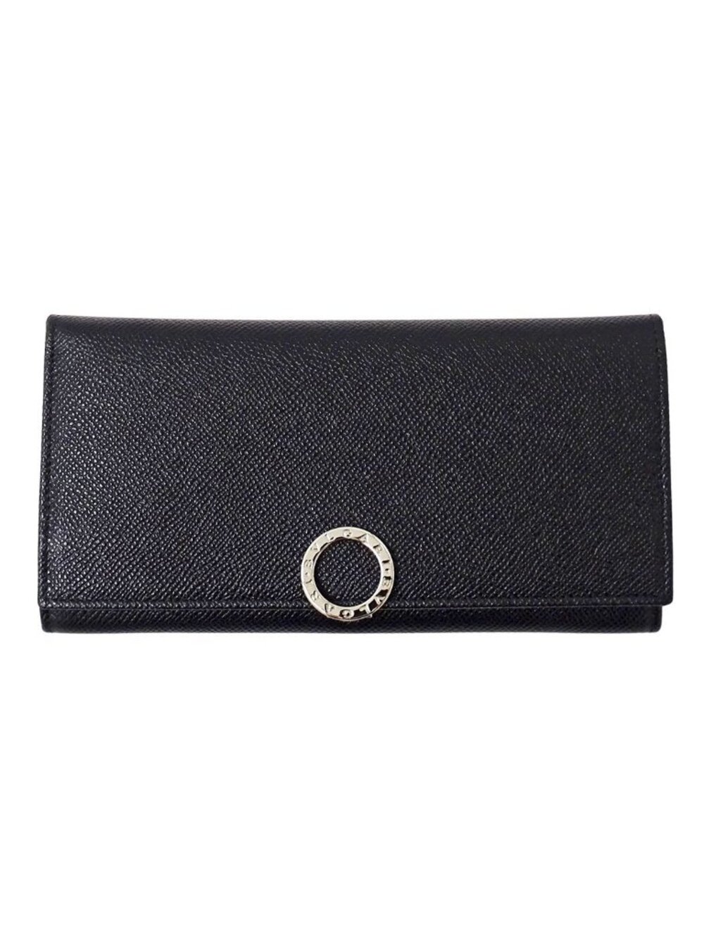 Bvlgari Wallet Leather Black